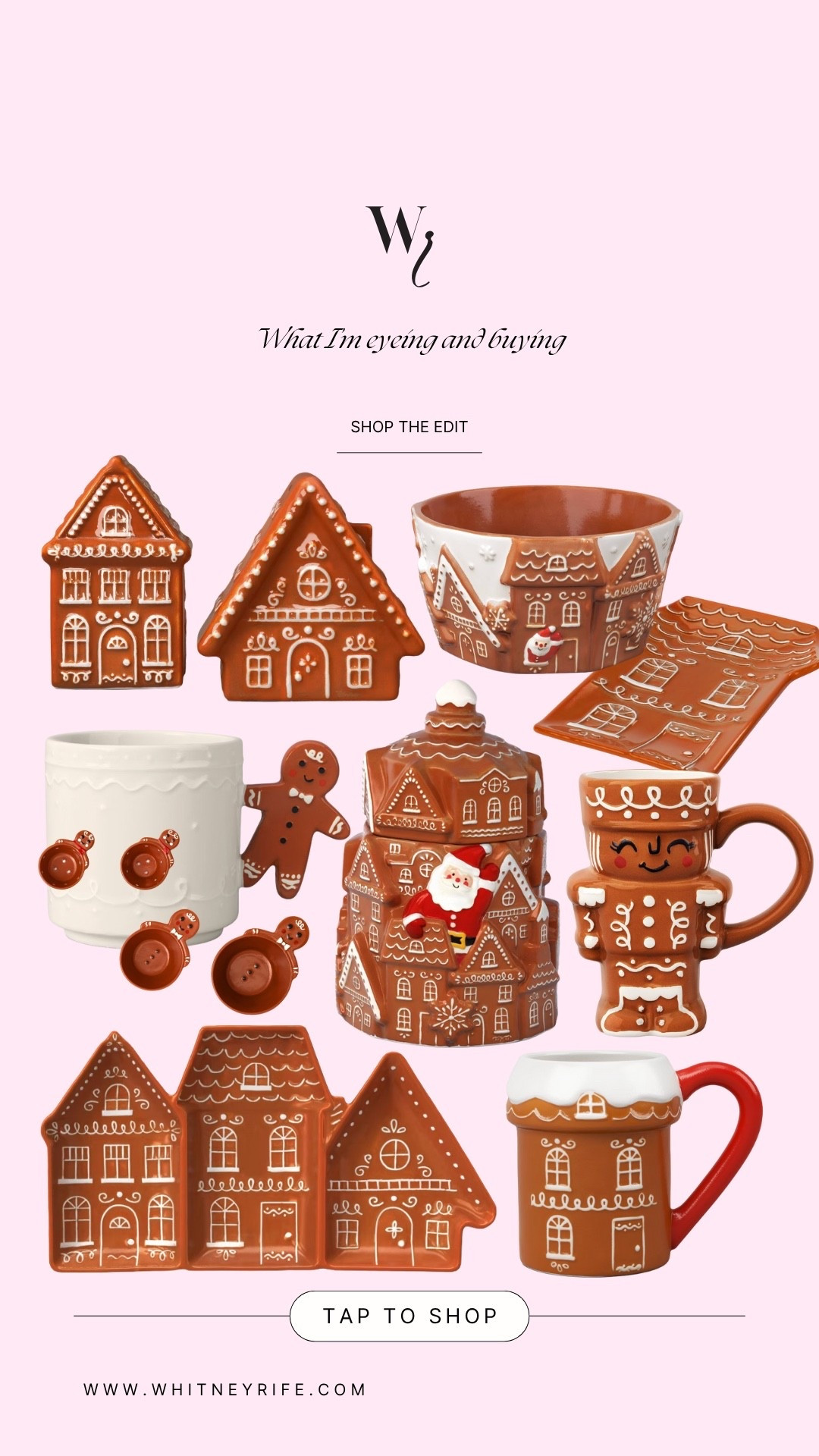 Target gingerbread holiday collection 

#LTKHoliday #LTKSeasonal #LTKGiftGuide