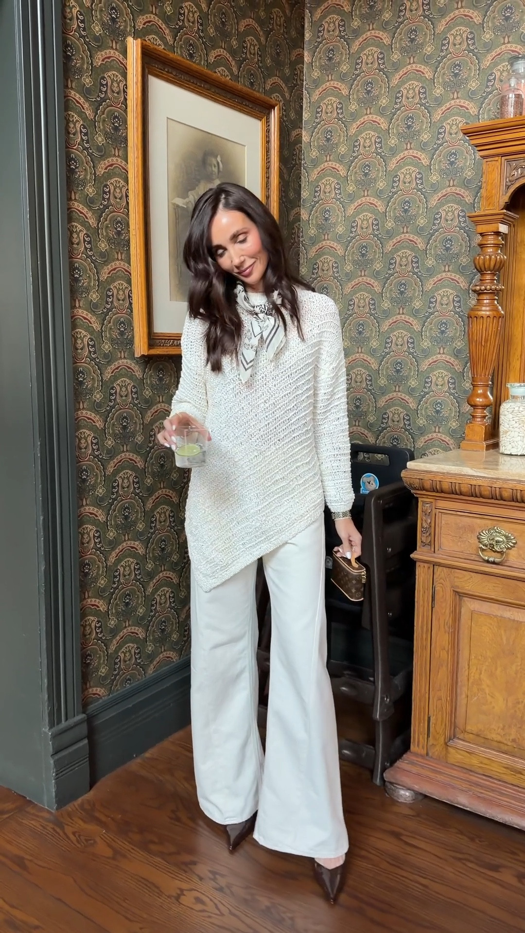 What I wore last night - Zara sweater, size down in jeans , heels are so comfortable 

#LTKgrwm #LTKootd #LTKOver40