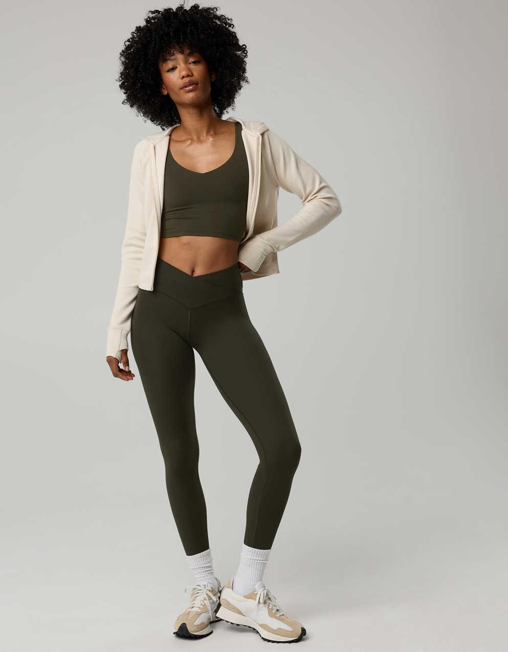 OFFLINE By Aerie Real Me High Waisted Crossover Legging | American Eagle UK