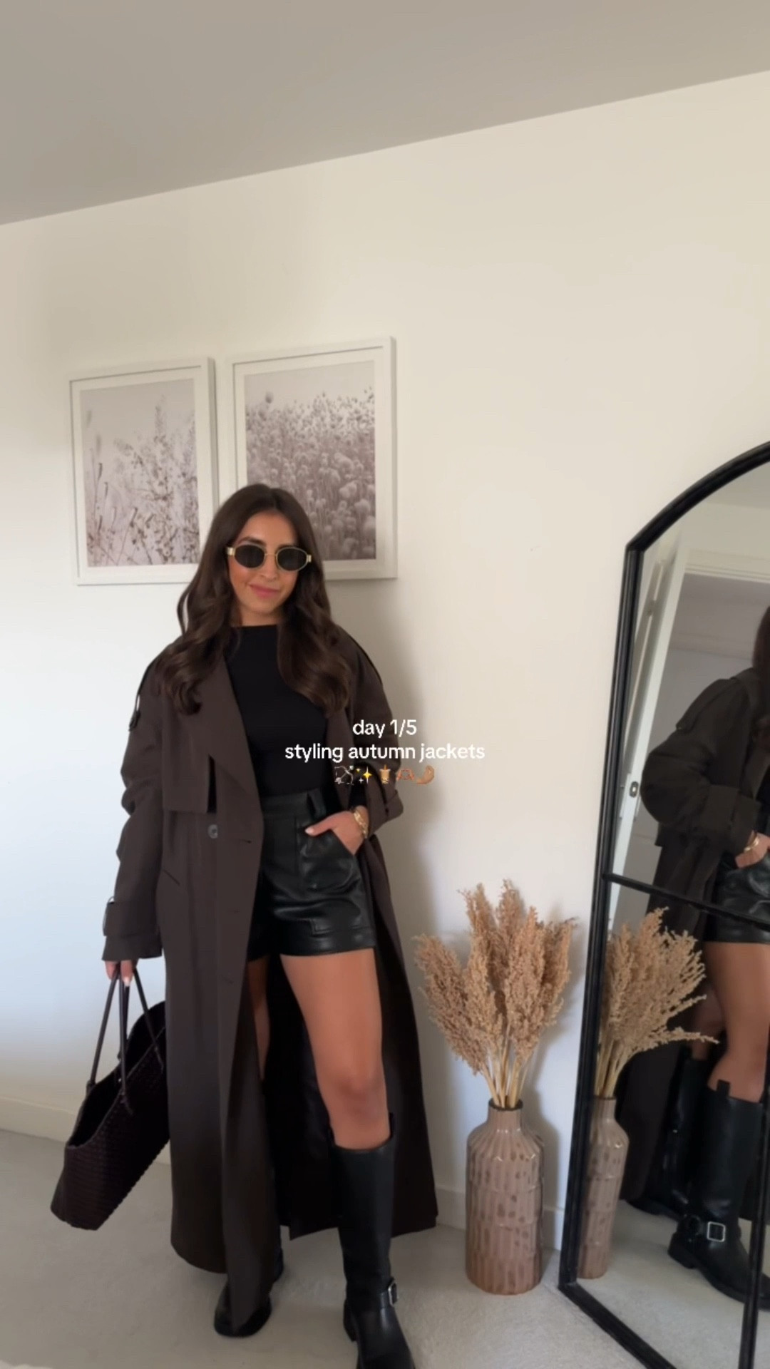 brown trench coat & knee high boots🤩 

#LTKwinter #LTKautumn #LTKuk