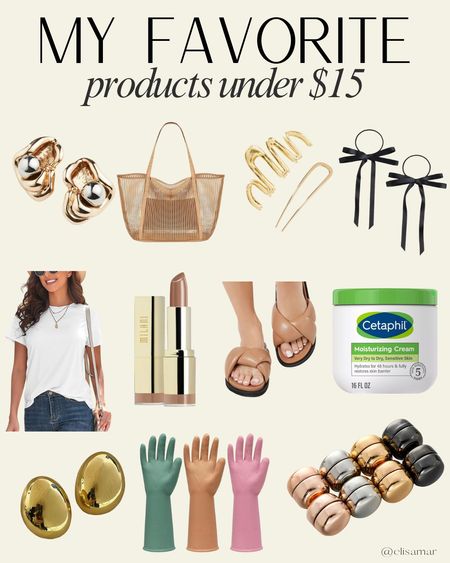 My favorite products under $15

#LTKsalealert #LTKstyletip #LTKfindsunder50