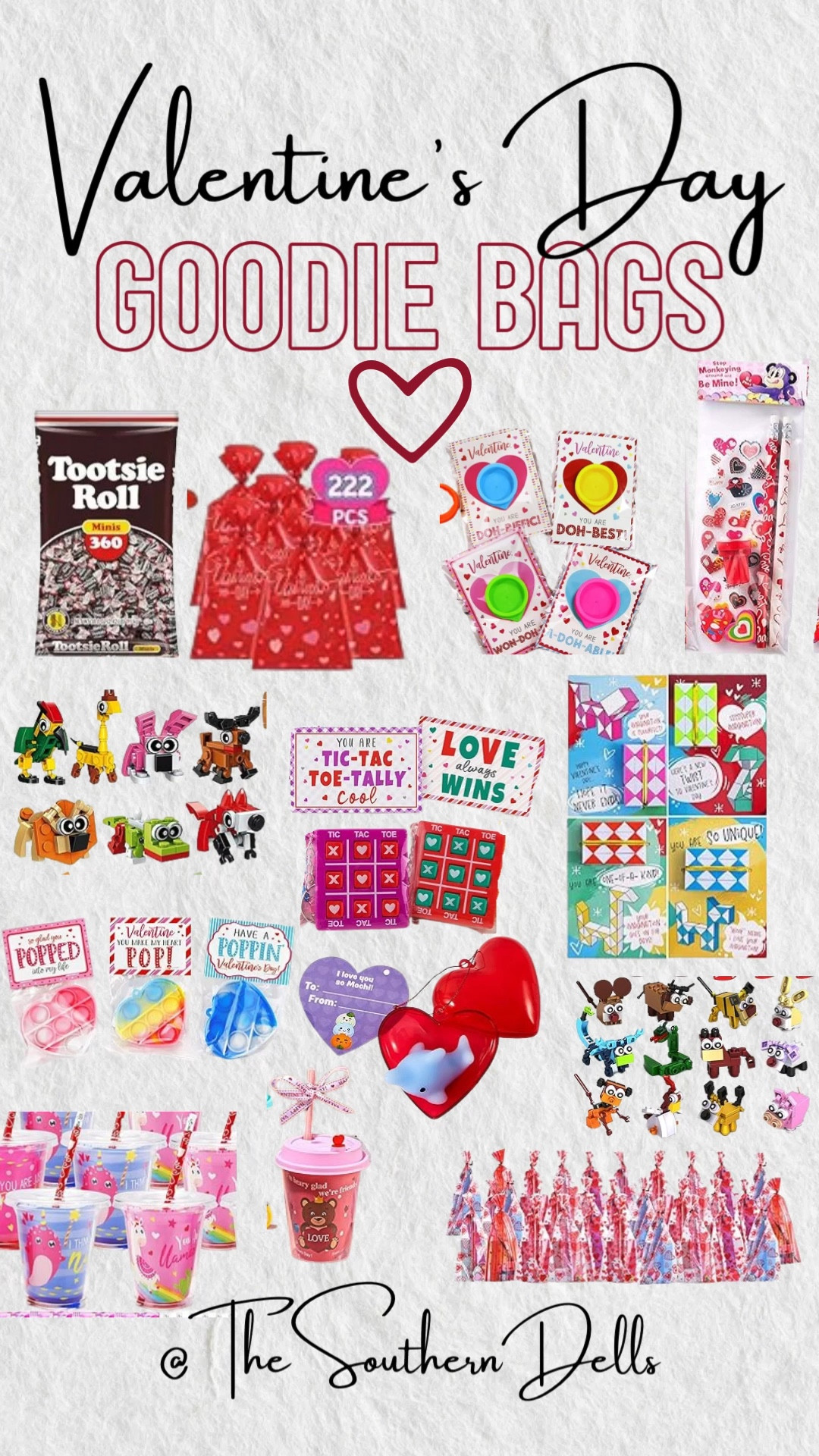 Make sure your kids give their friends some pretty fun valentines this year ♥️

None of these come with candy so I added a couple of tootsie rolls to my kids valentines!

#LTKSeasonal #LTKparties #LTKkids