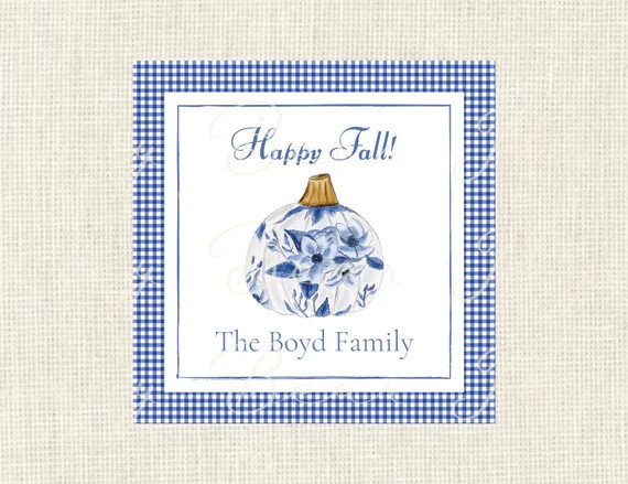 Watercolor Pumpkin Chinoiserie | Etsy (US)