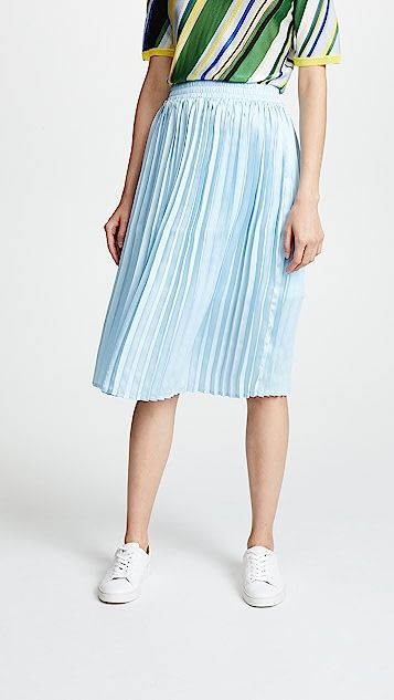 Pleated Midi Skirt | Shopbop