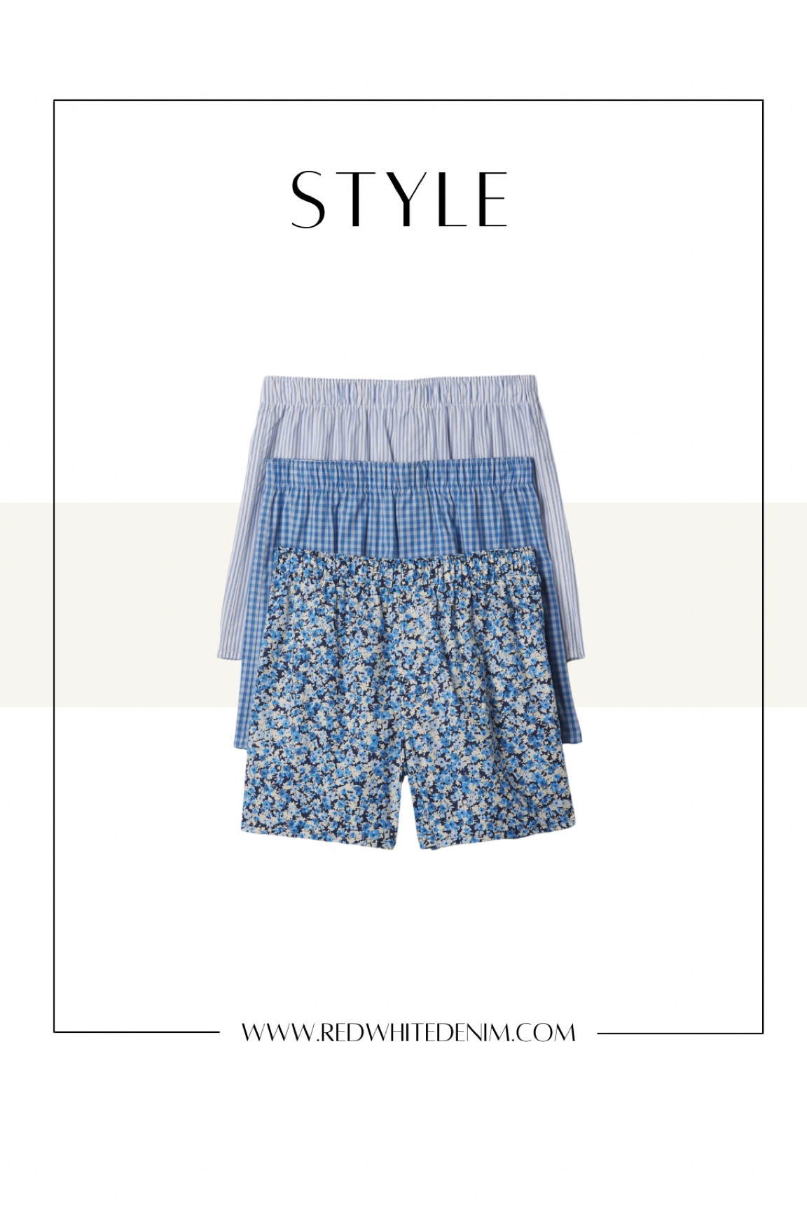 Men’s boxers for the girlies!! Love these. 100% cotton so they will shrink. I wear the medium.

#LTKfindsunder50