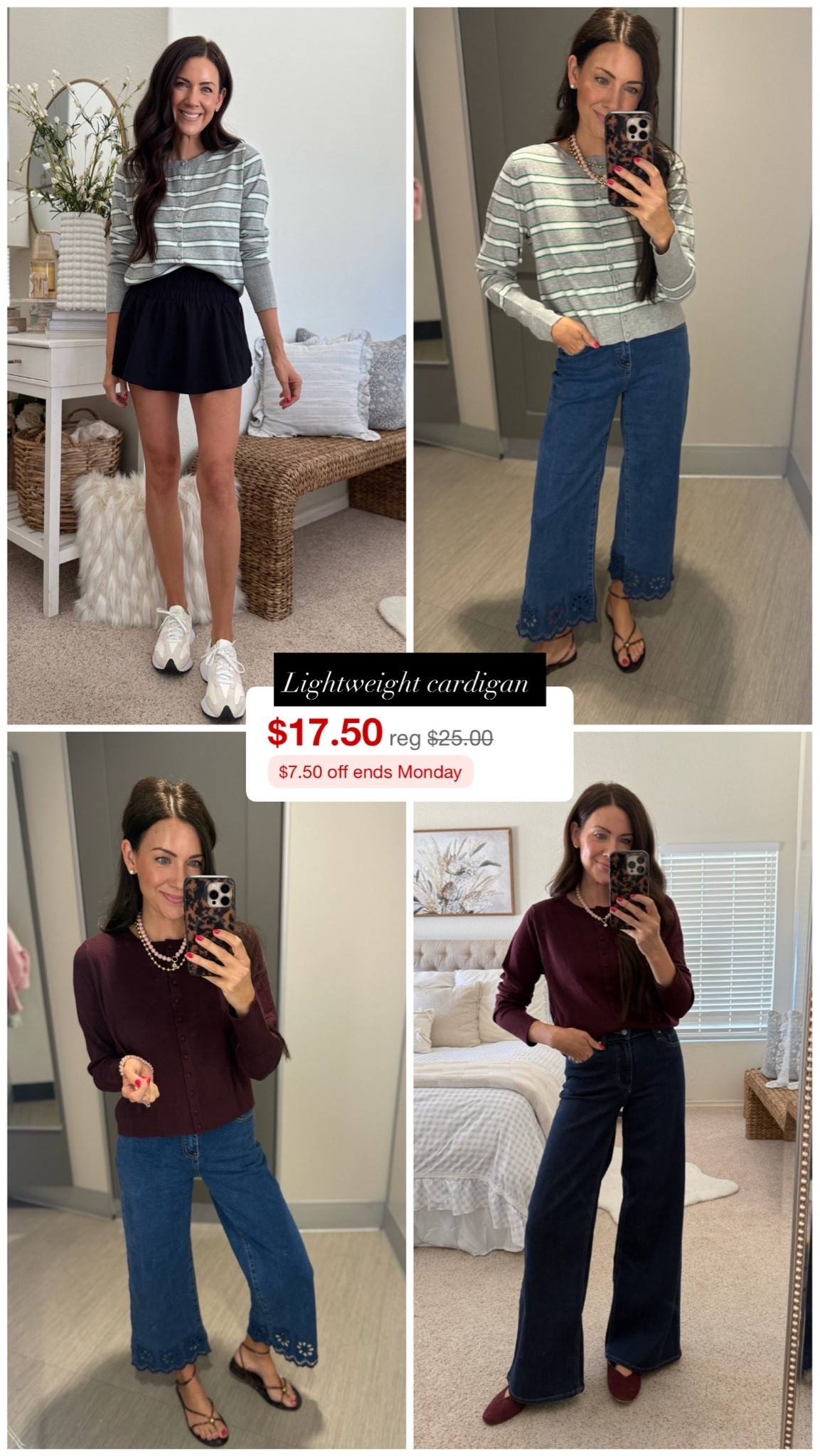 Target lightweight cardigans on sale for $17! Perfect lightweight fit for now & layer later—wearing a medium

#LTKSaleAlert #LTKSeasonal #LTKootd