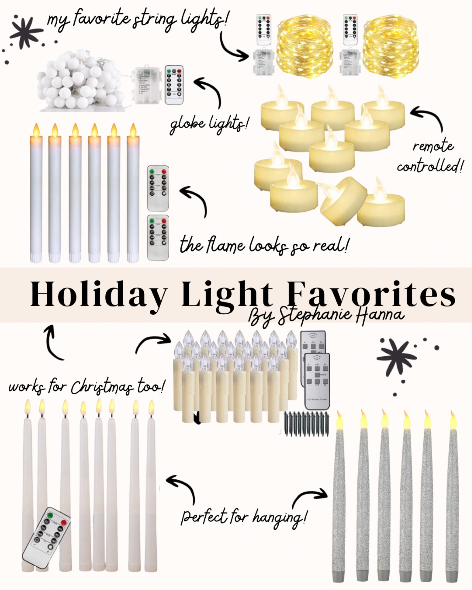 Holiday Light Favorites✨

#LTKhome #LTKHoliday #LTKSeasonal