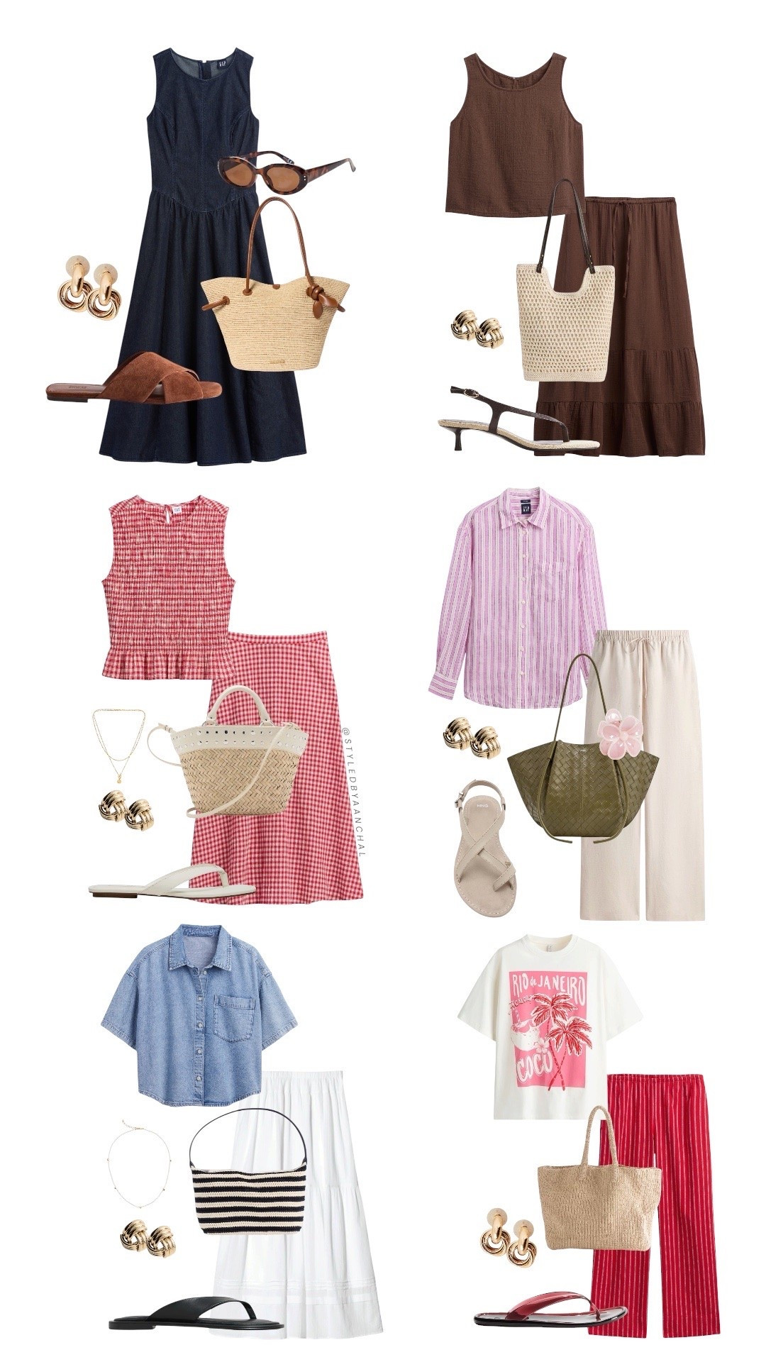 Easy summer outfits that feel effortless, comfortable, and still put together ☀️ 

From breezy sets to denim dresses and playful pops of color, these are the kind of looks you’ll keep reaching for all season long.

Style | Save | Share


Summer sets
Summer outfits
Hm
Gap
Cute finds
Denim dress
Brown skirt set 
Vacation outfits
Travel outfit
Red gingham set

#LTKsummer #LTKstyletip #LTKtravel