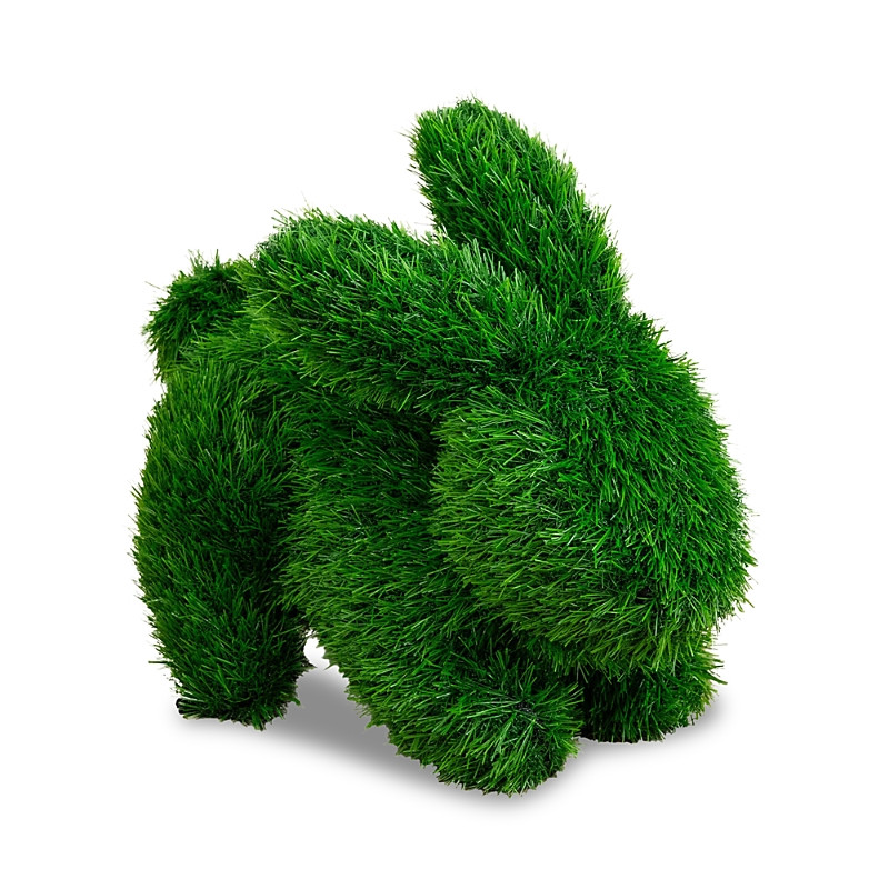 Nearly Natural 14 Uv Resistant Artificial Grass Garden Plush Topiary Bunny Rabbit (Indoor/Outdoor) | Bloomingdale's (US)