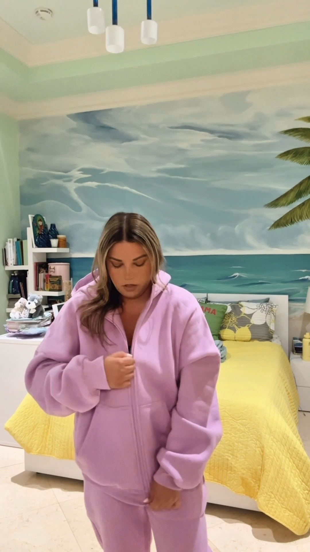The coziest sweat set 😍

I love a comfy hoodie and this Pastel Zip Hoodie is soooo incredibly soft. Pair it with the matching Pastel Sweatpant in Lilac and this is basically like wearing a cute blanket 💜

I’m beyond obsessed and love these dreamy pastel tones  🥰

@comfrt #loungewear #comfyclothes #comfy #hoodies #sweatpants #travel #airportstyle 

#LTKTravel #LTKActive