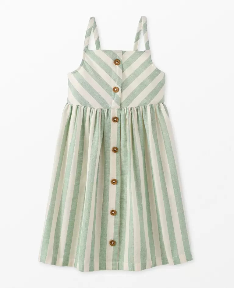 Print Woven Midi Dress | Hanna Andersson