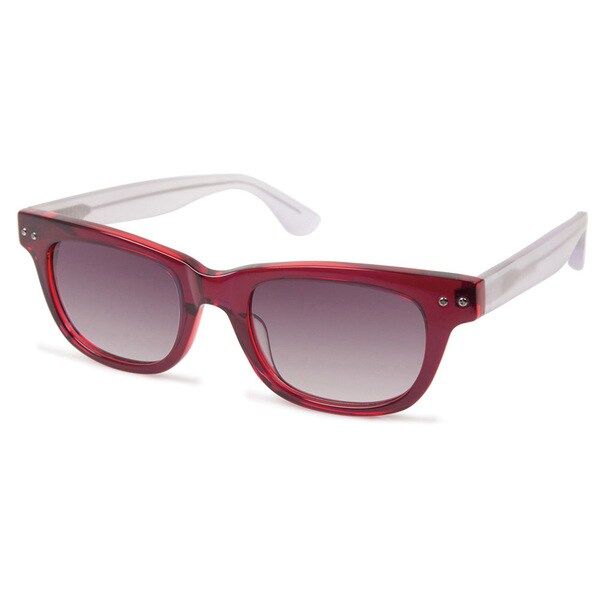 Cynthia Rowley Eyewear CR5015 No. 07 Red Square Plastic Sunglasses | Bed Bath & Beyond