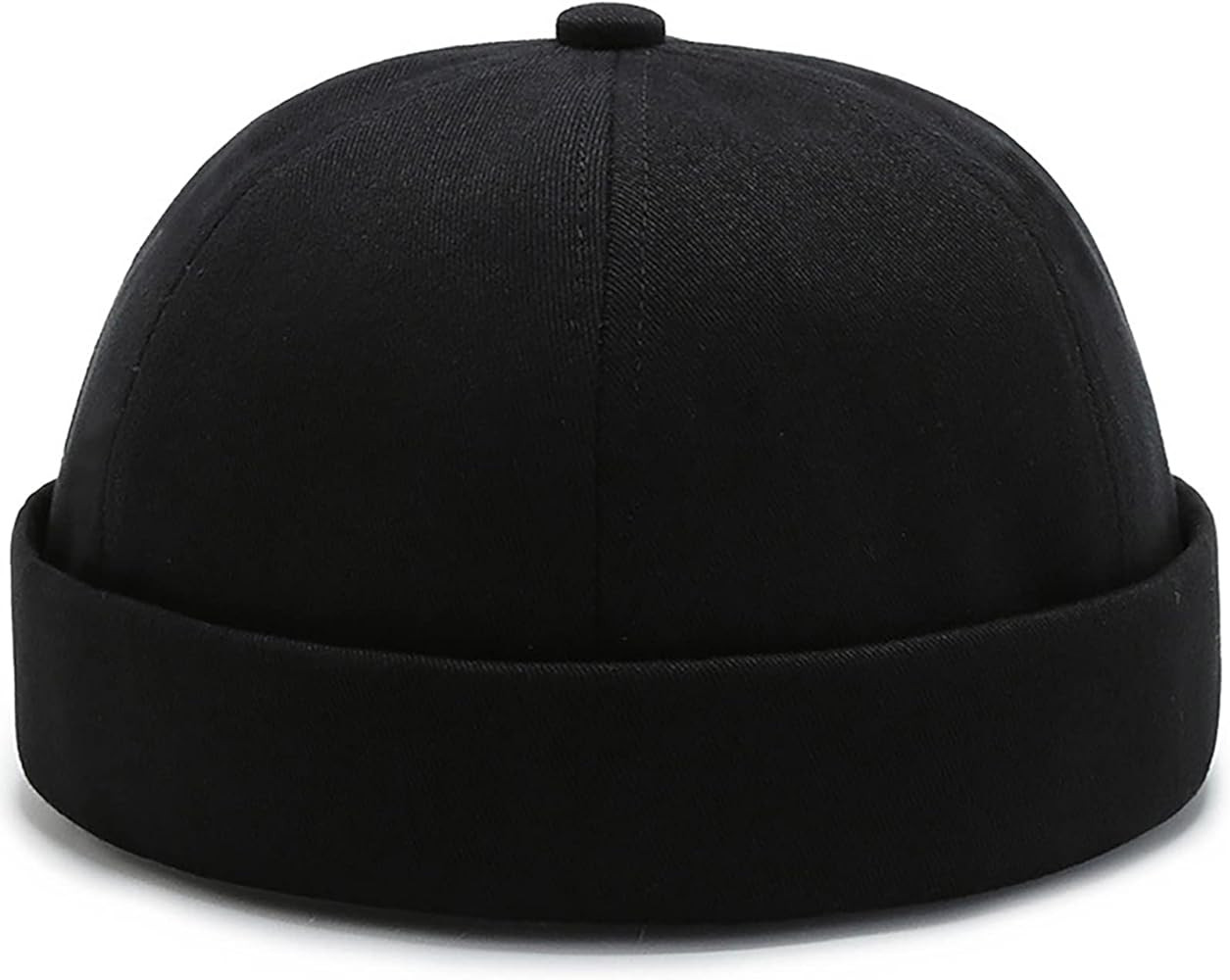 XYIYI Cotton Brimless Docker Cap Adjustable Street Casual Sailor Cap Skullcap Beanie Hat | Amazon (US)