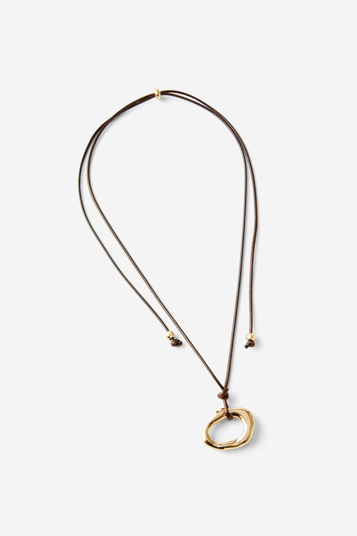 Cord Pendant Necklace | Cotton On (US)