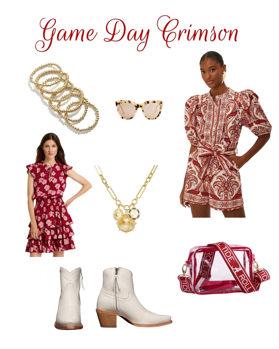Football season is almost here!  Love this pretty dress and romper perfect for Crimson Tide fans  Both are on sale with limited stock. My girls and I love our Tecova boots!  Super comfortable and so cute. 

#LTKSaleAlert #LTKStyleTip #LTKSeasonal