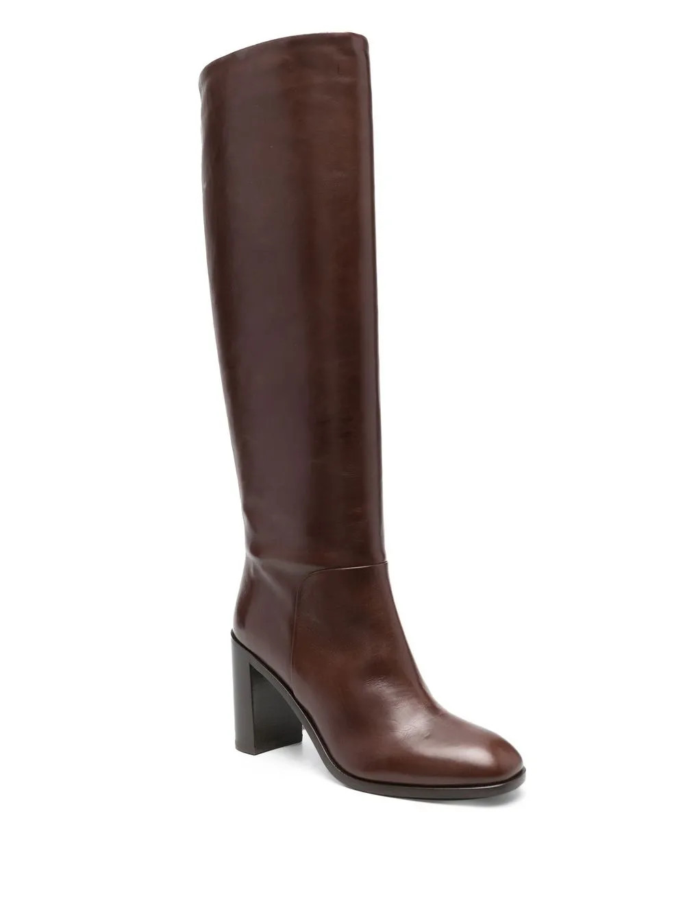 Sartore knee-high Leather Boots - Farfetch | Farfetch Global