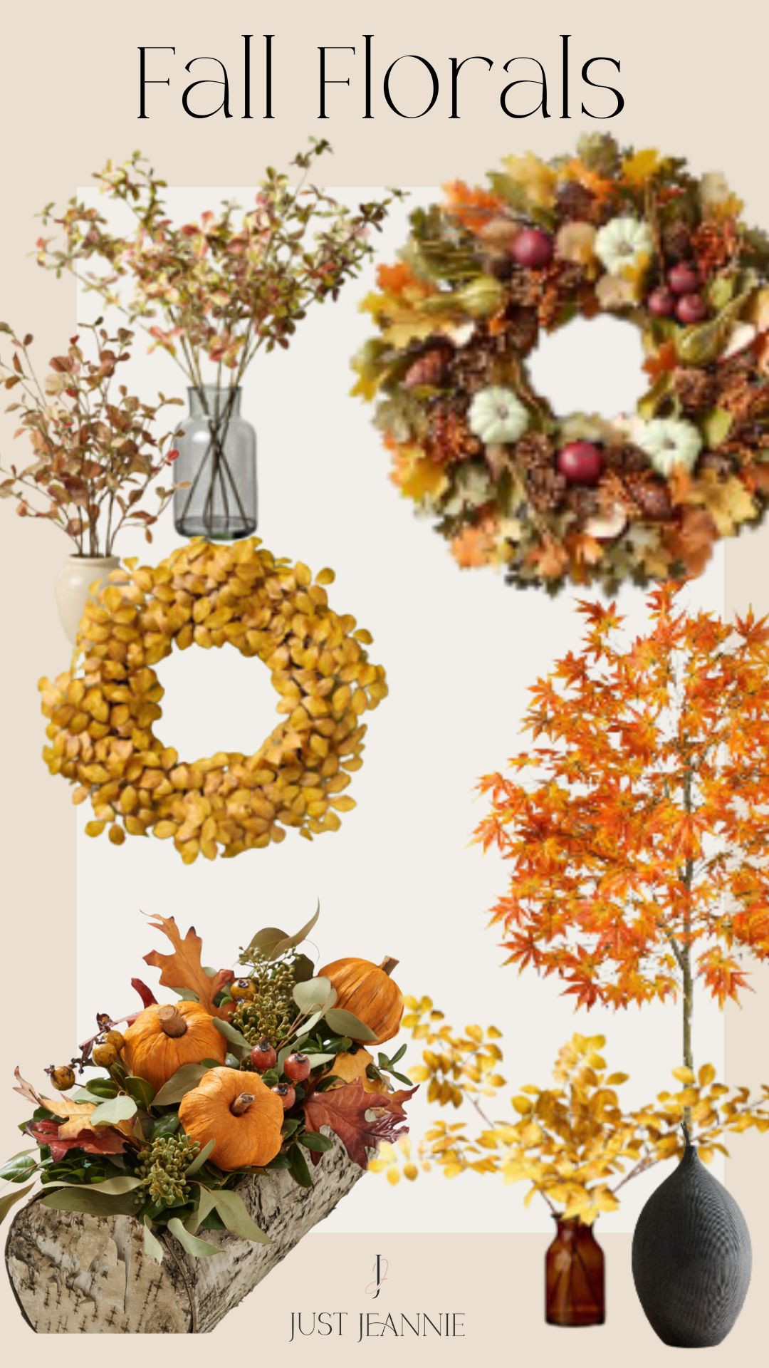 Fall florals are hitting different this year! Swapped out my summer blooms for these gorgeous autumn arrangements and I'm completely obsessed. Think rich burgundies, warm oranges, and those perfect textural elements like eucalyptus and pampas grass. These arrangements are giving me all the cozy seasonal vibes and making every corner of my home feel so much more inviting. Perfect for adding that instant fall touch without going full pumpkin spice!  

 #LTKFallSale

#LTKHome
