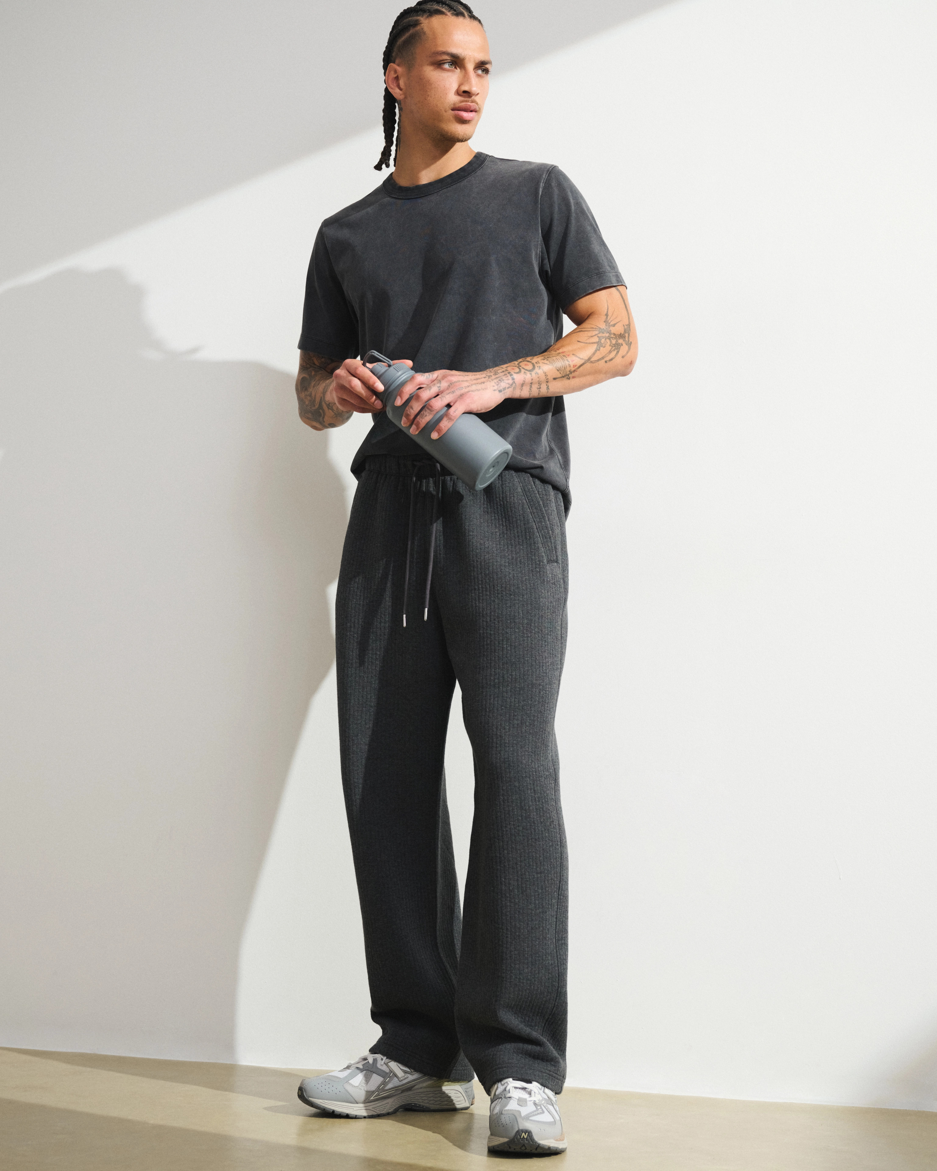 YPB Restore Ribbed Baggy Pant | Abercrombie & Fitch (US)