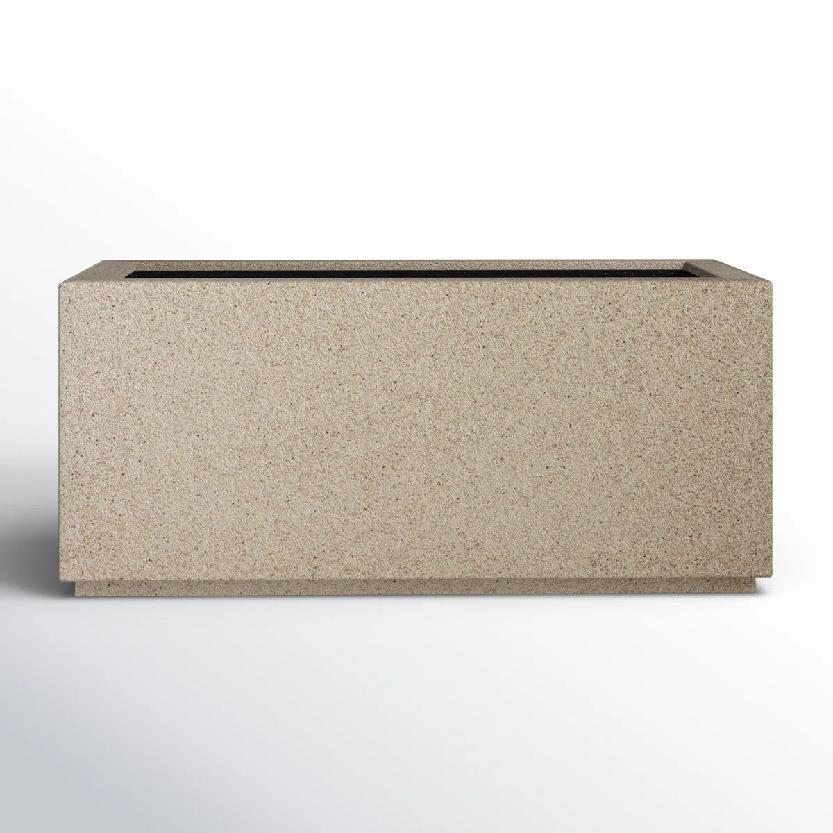 Gita Large Lightweight Outdoor 36" x 16" x 16" Trough Planter Box | Wayfair North America