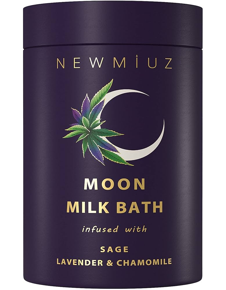 Cleansing Sage Moon Milk Bath Soak - Lavender Chamomile - Moisturize & Soften Skin Spiritual Stre... | Amazon (US)