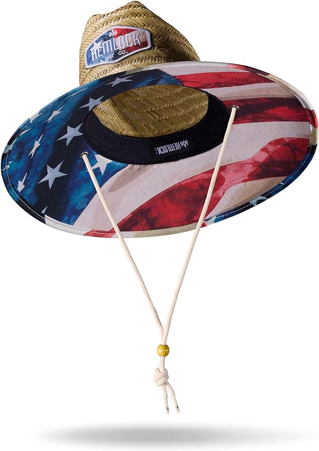 Straw Hat for Men & Women | Lifeguard Hat, Beach Hat & Sun Hat | UPF 50+ Wide Brim for Sun Protec... | Amazon (US)