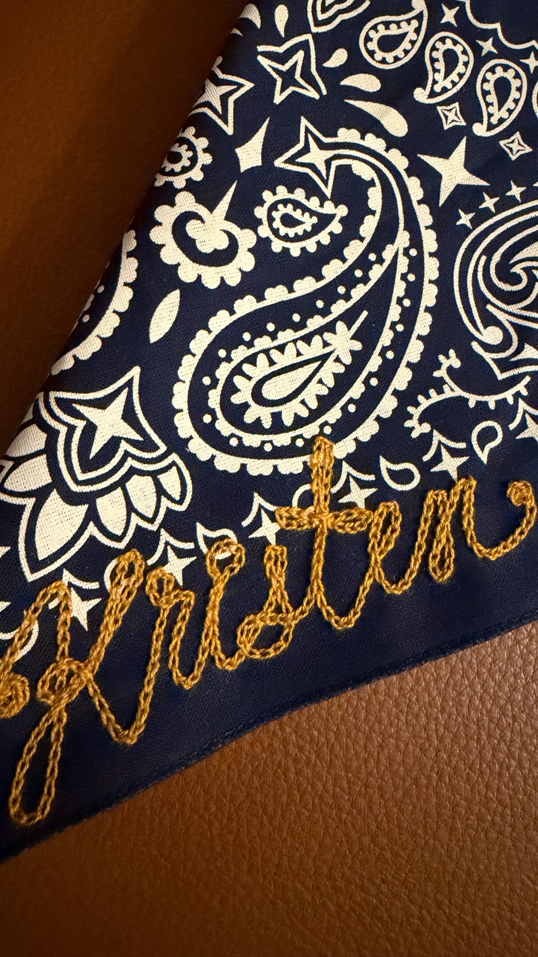🪡 Custom embroidered bandanas are such a great party favor, bridesmaid/groomsman gift, or general gift idea (even to yourself)! It has so many uses:

🎀 Wear it as a neck scarf, handkerchief, headband, or hair bow (perfect for sporting events).
👜 Tie it around a belt loop or wrap it around a bag handle.
🏡 You can also even frame it (perfect first apartment or home gift).

🧡 This was from an in-person event, but I found several amazing custom embroidery options on @Etsy! 🪡🧡

#bridesmaidgift #groomsmangift #bagaccessory #hairaccessory #westernwear 

#LTKSeasonal #LTKValentine #LTKWedding