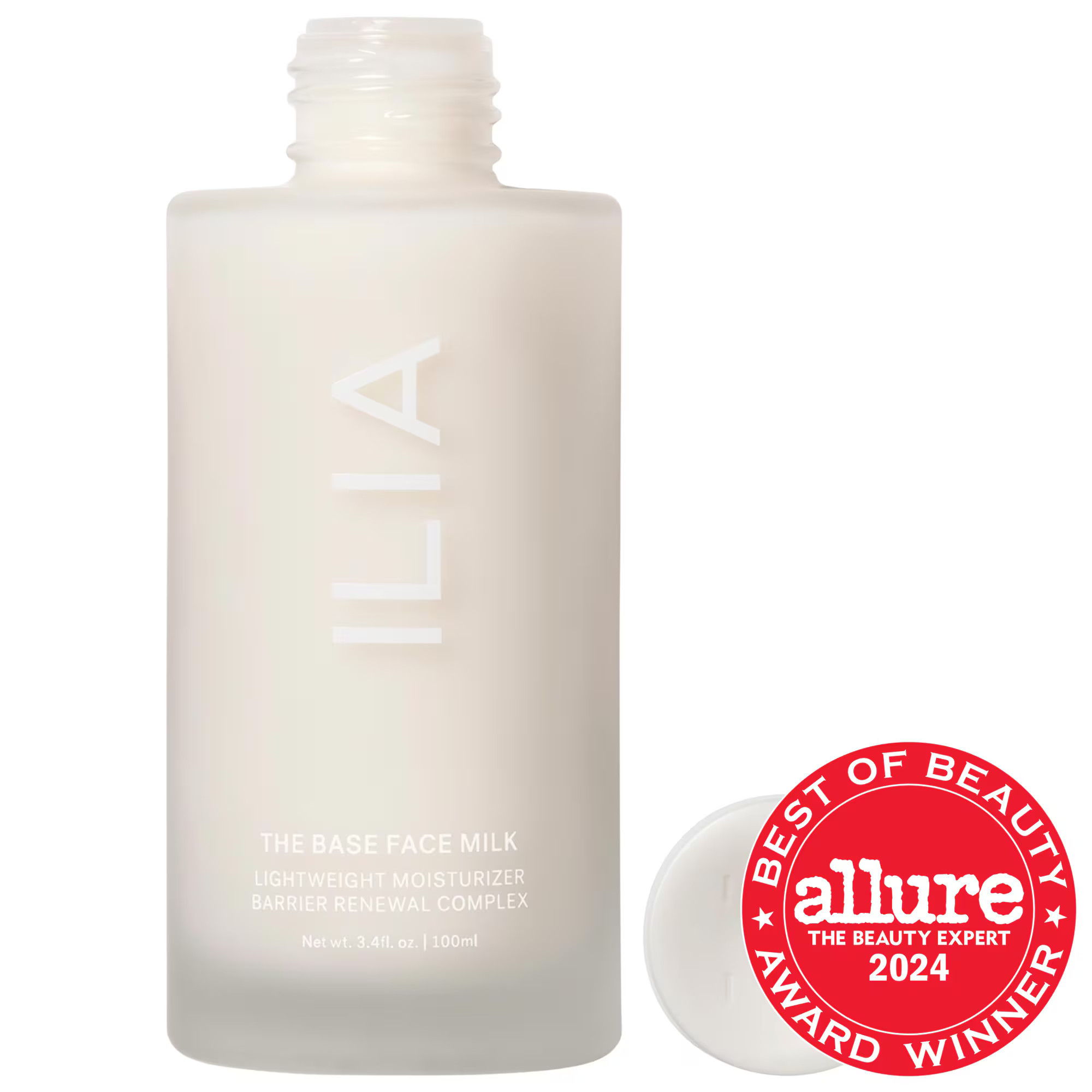 ILIA The Base Face Milk Essence & Lightweight Moisturizer with Hyaluronic Acid 3.4 fl oz / 100 ml | Sephora (US)
