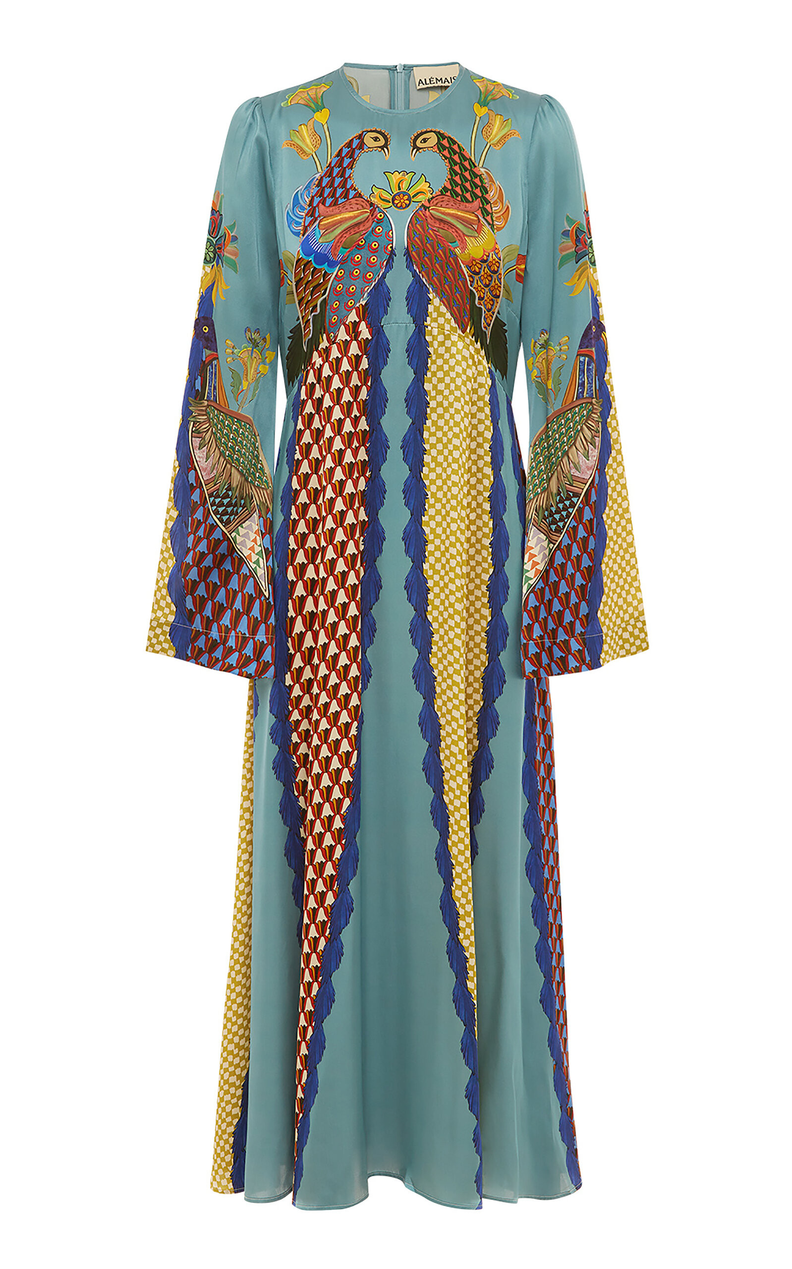 Gilly Silk Midi Dress | Moda Operandi (Global)