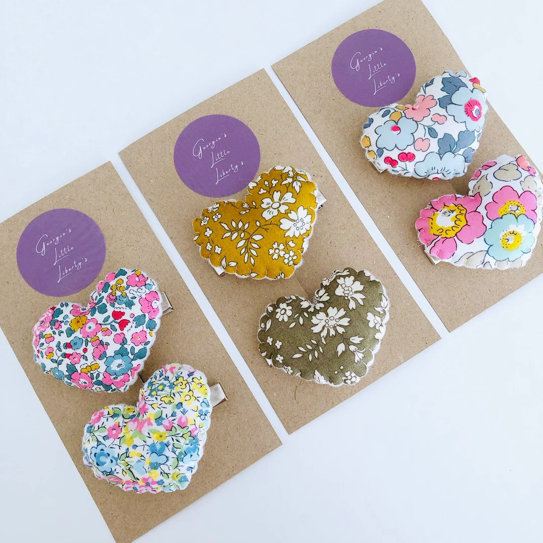 Liberty Fabric. Liberty Hair Clips. Hair Accessories. Hair Clips. - Etsy | Etsy (US)