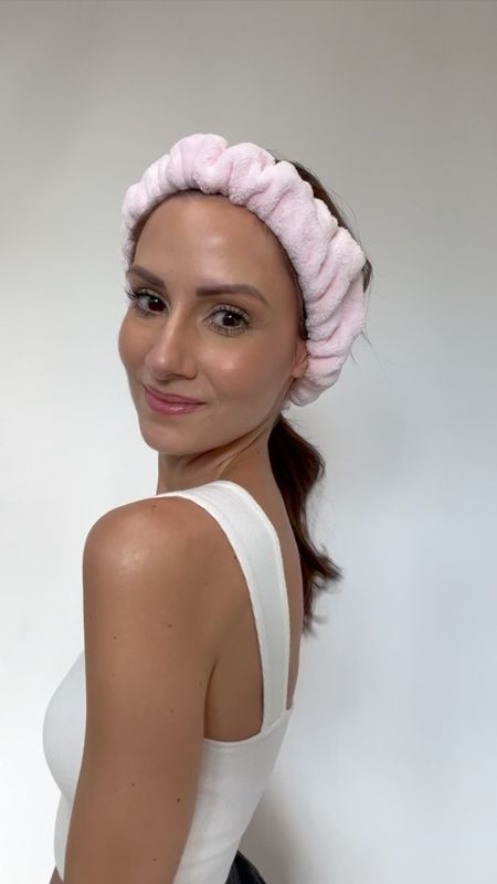 Elevate your beauty routine with The Headband that Holds Your Hair Back!!! The ultimate skincare spa headband is a perfect stocking stuffer, gift for her or beauty lover, or a secret Santa gift!! Wear it with the bow on top, or turn it around for a chic ponytail at the base of your neck, preventing your hair from falling forward while washing your face! It also comes with wrist towels to catch droplets from running down your arms!! And it’s currently 10% off!!! 

#LTKfindsunder50 #LTKsalealert #LTKbeauty