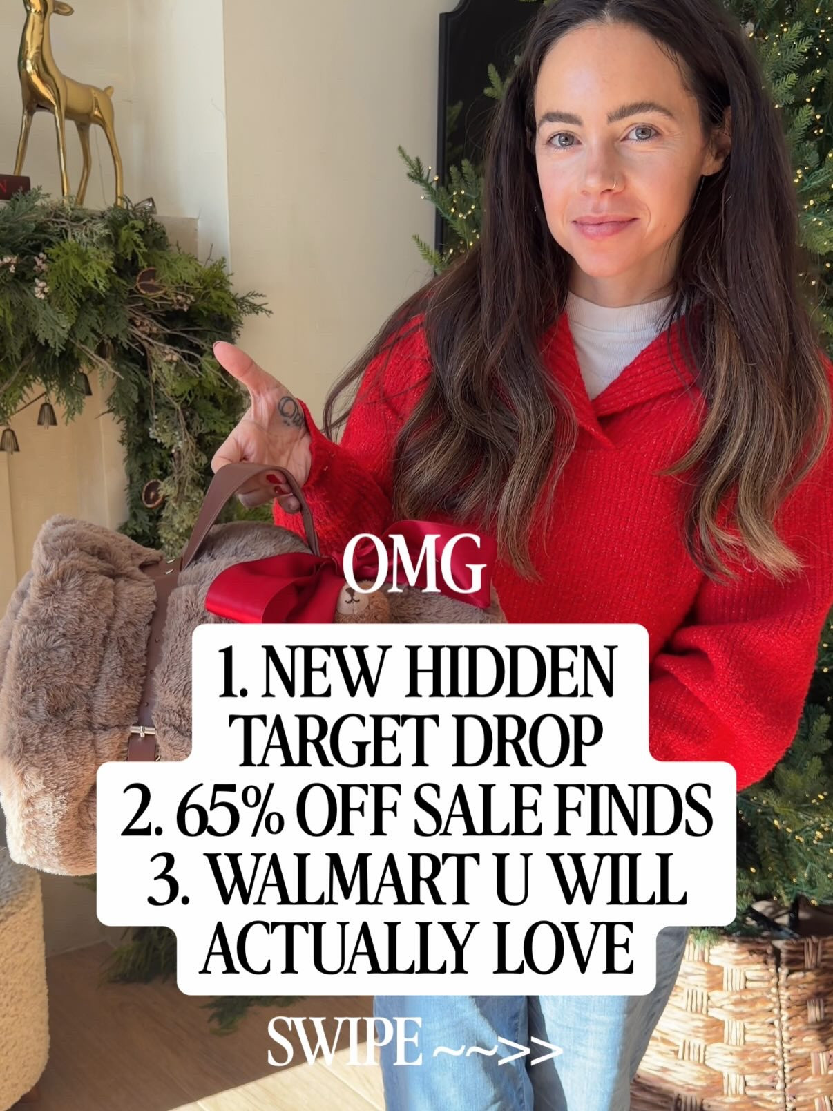 type ✨LESS ✨ & i will DM you all the info (FYI you have to be fllowing or the message won’t send) today’s new finds are really good 🤍 5 star selling nightstand under $175, a beautiful console 50% off, plus great new target pieces and walmart look-for-less finds. such good pieces if you’re refreshing a space ✨ the elf on the shelf idea is sooooooo cute too. my kids were obsessed.