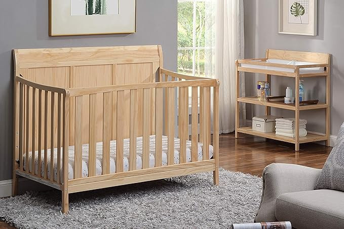 Suite Bebe Shailee 4-in-1 Convertible Crib in Natural | Amazon (US)