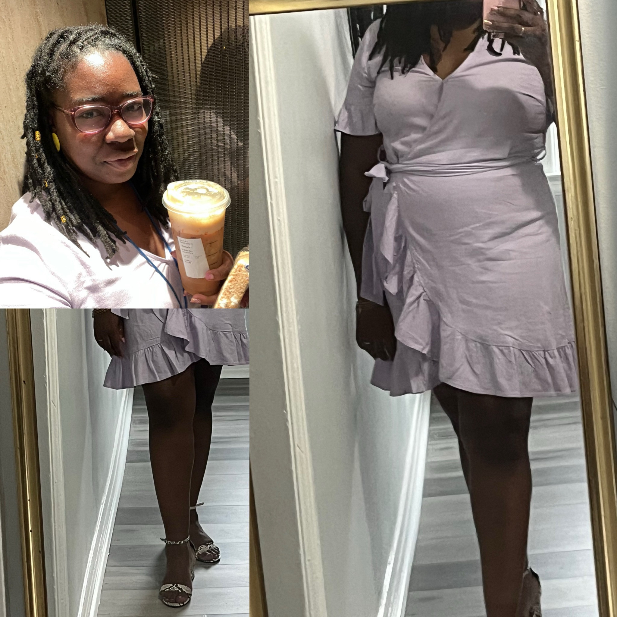 Happy Monday!
.
I usually don’t get all dressed up on Mondays but I had a lunch date today I wanted to look a little extra nice 😊 
.
The dress is from JustFab and the shoes are Amazon. #ootd #shopdeescloset #shopaholicscloset

#LTKShoeCrush #LTKWorkwear #LTKSaleAlert