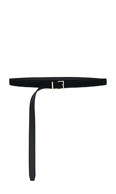 FRAME The Double Wrap Belt in Black from Revolve.com | Revolve Clothing (Global)