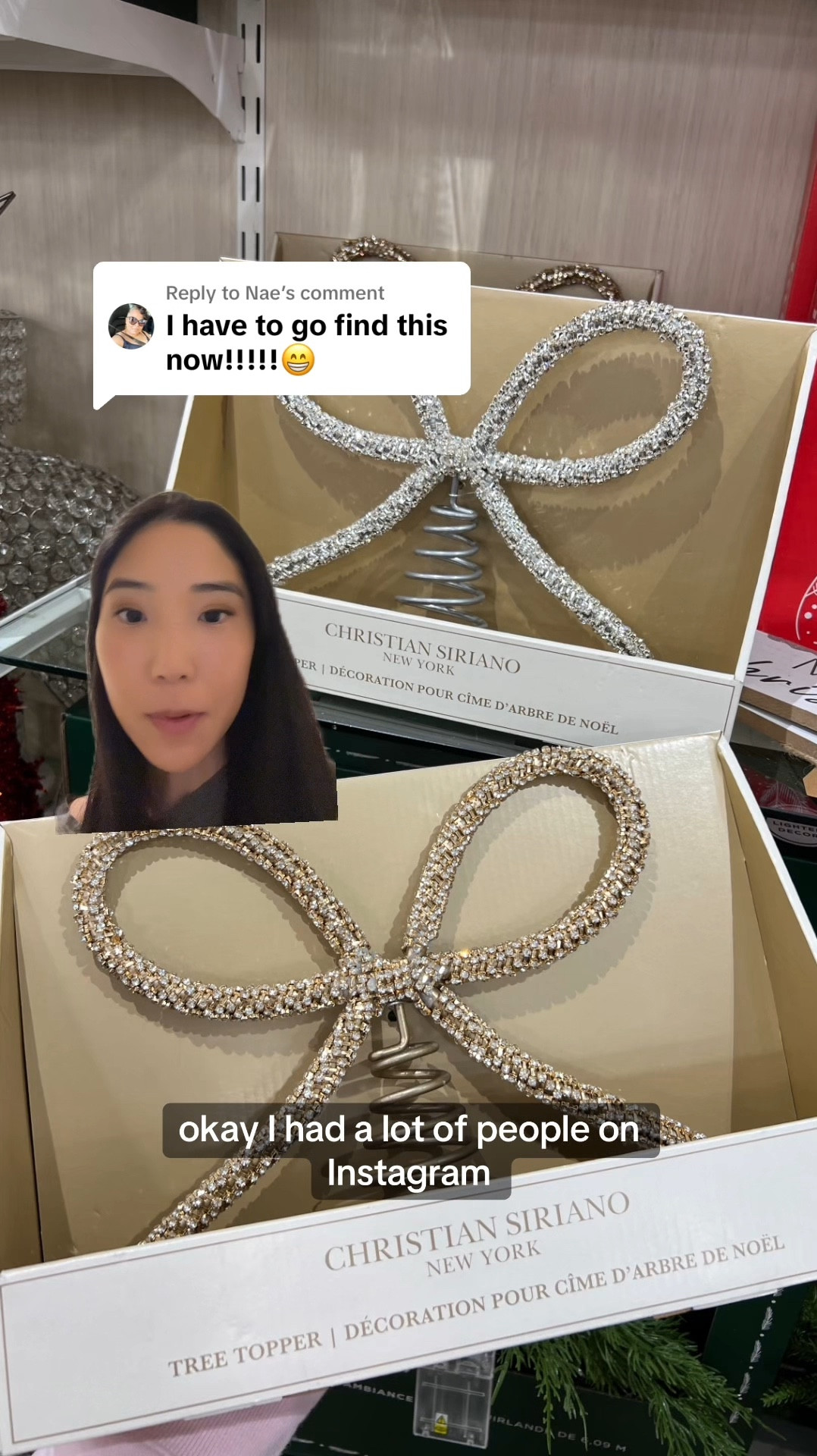 Bow tree topper & ornaments! ✨ 

#bow #christmas #homedecor #christmastree #holidays #giftguide #giftidea #homedecoration 

#LTKHoliday #LTKHome #LTKParties