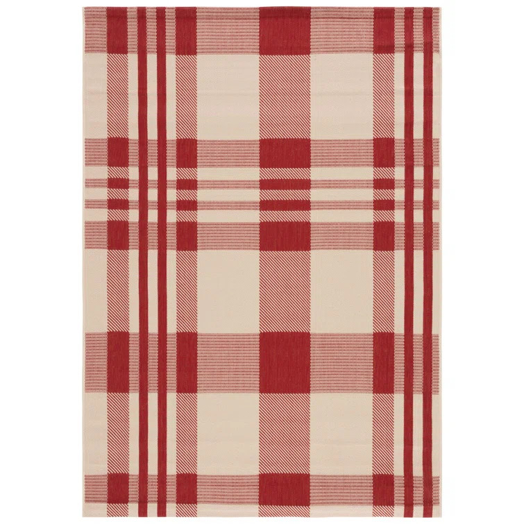 Debriana Red Indoor/Outdoor Rug | Wayfair North America