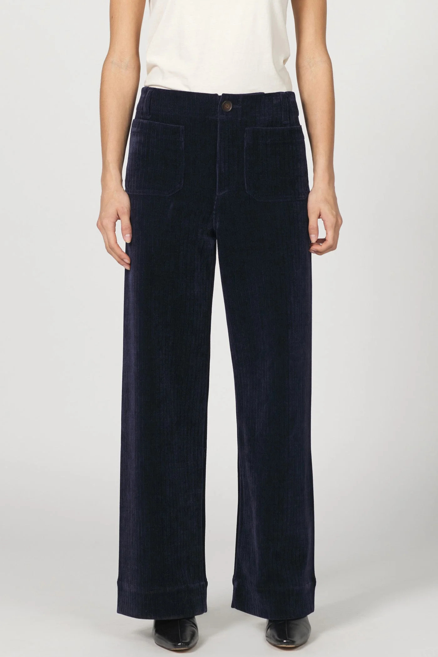 AUDREY WIDE LEG PANT  CORDUROY | Dear John Denim