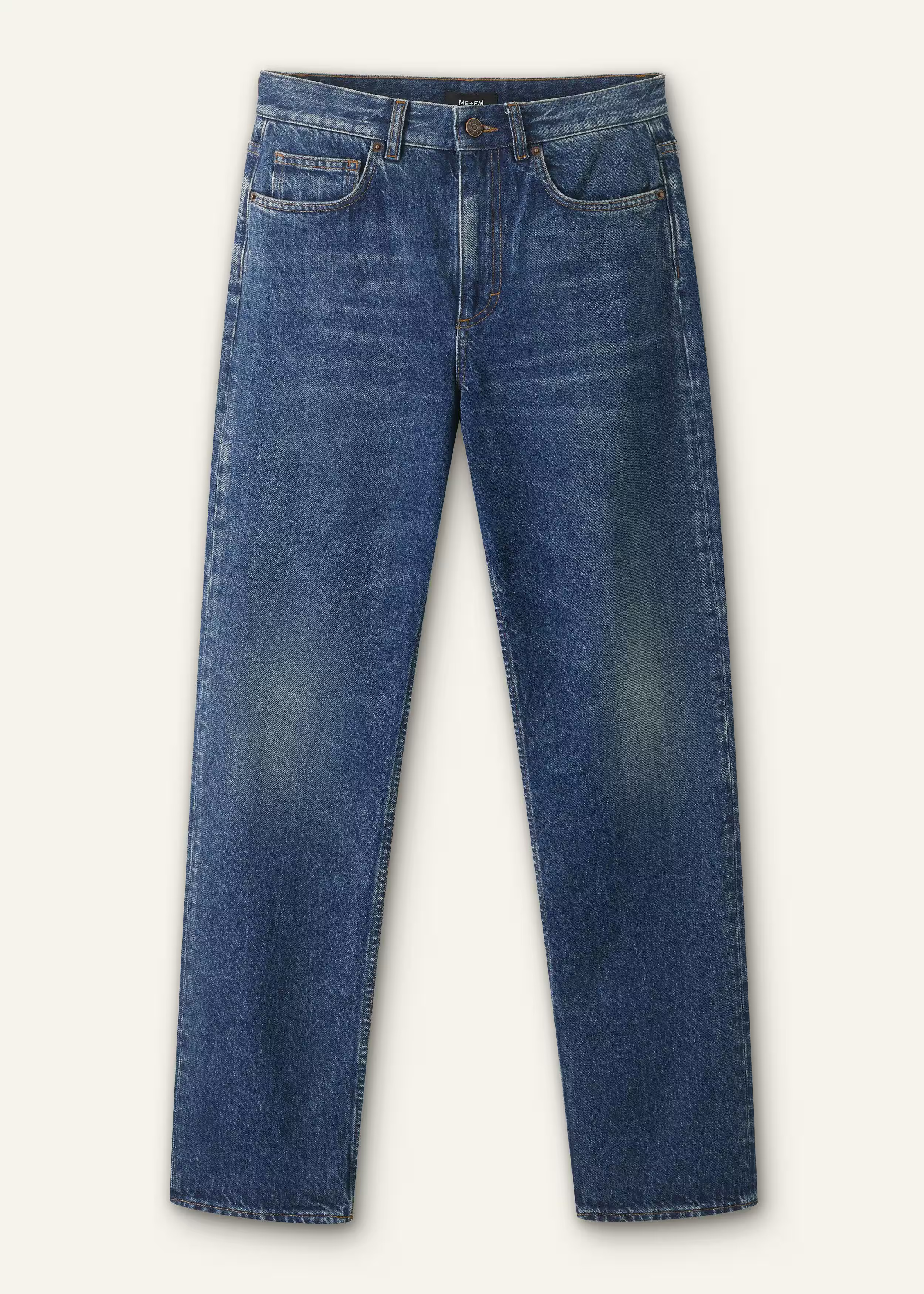 Full-Length Straight Jean Italian Denim | ME+EM Global (Excluding US)