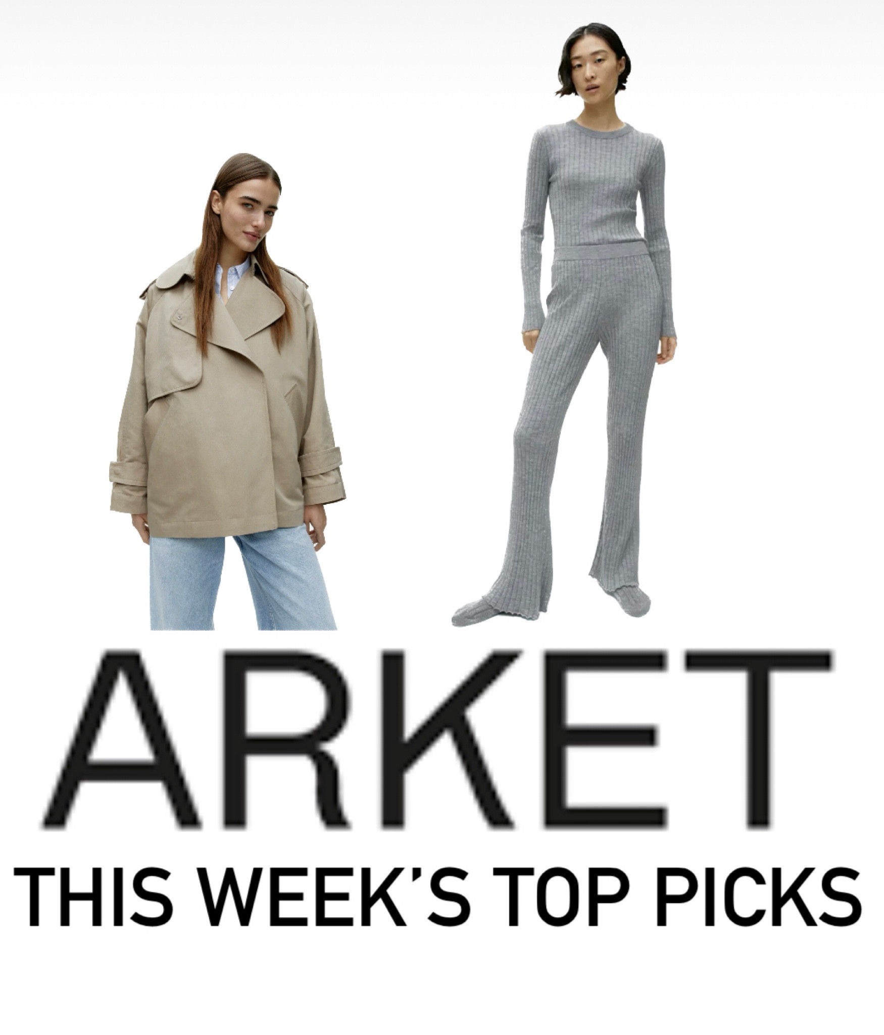 Top picks from ARKET to transition into Spring 🤍
