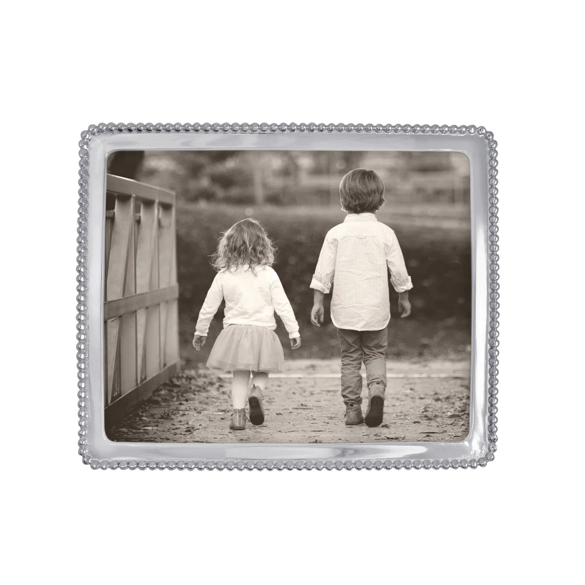 String of Pearls Beaded Picture Frame | Perigold