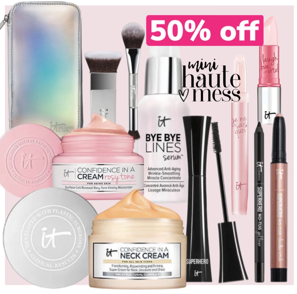 So many of my favorite it cosmetics are HALF OFF. 🙌🏼

#LTKunder50 #LTKSale #LTKbeauty