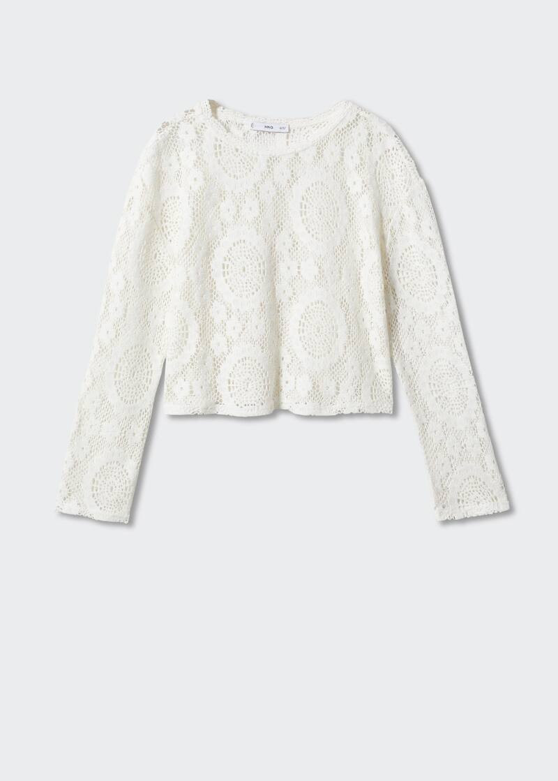 Search: Embroidered openwork T-shirt (7) | Mango USA | MANGO (US)