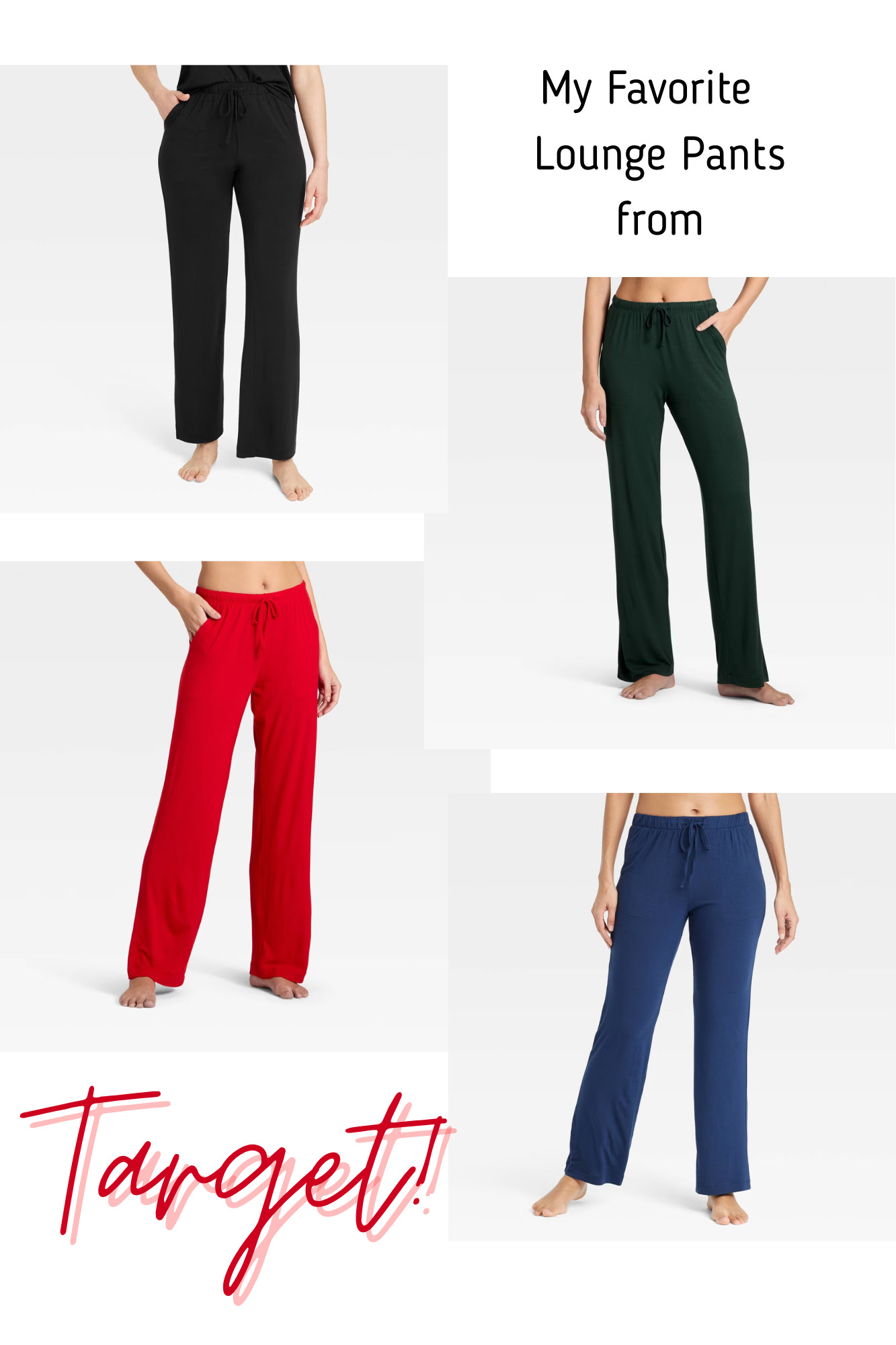 The softest, most comfortable lounge pants I own! 

 #target #lounge #LTKGiftGuide #LTKgrwm #LTKootd