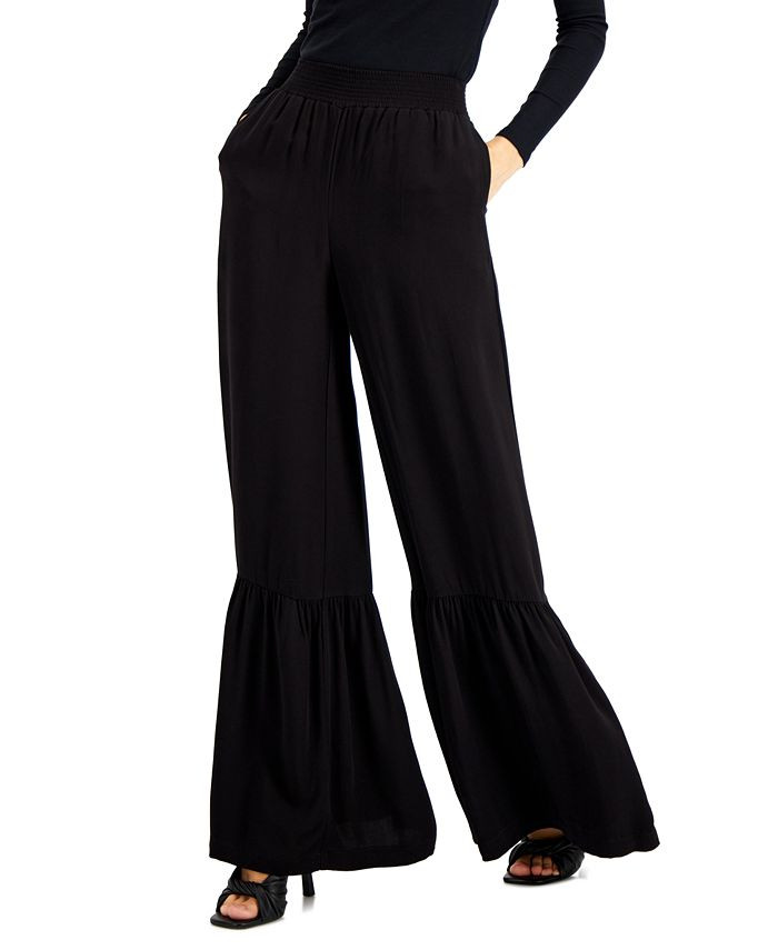 INC International Concepts Women's Tiered-Hem Pants, Created for Macy's & Reviews - Pants & Capri... | Macys (US)