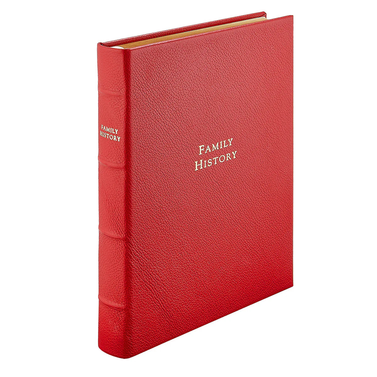 Family History Book in Red | Over The Moon