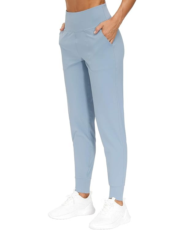 THE GYM PEOPLE Women's Joggers Pants Lightweight Athletic Leggings Tapered Lounge Pants for Worko... | Amazon (US)