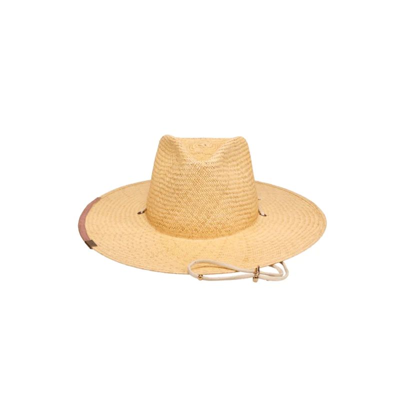 kin the label panama hat, natural | minnow