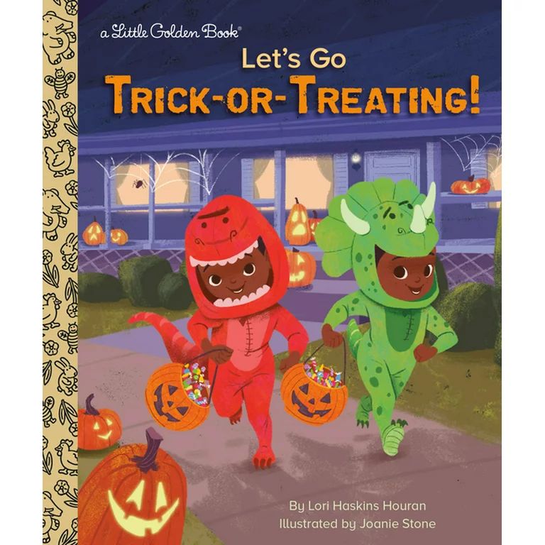 Little Golden Book: Let's Go Trick-Or-Treating! (Hardcover) | Walmart (US)