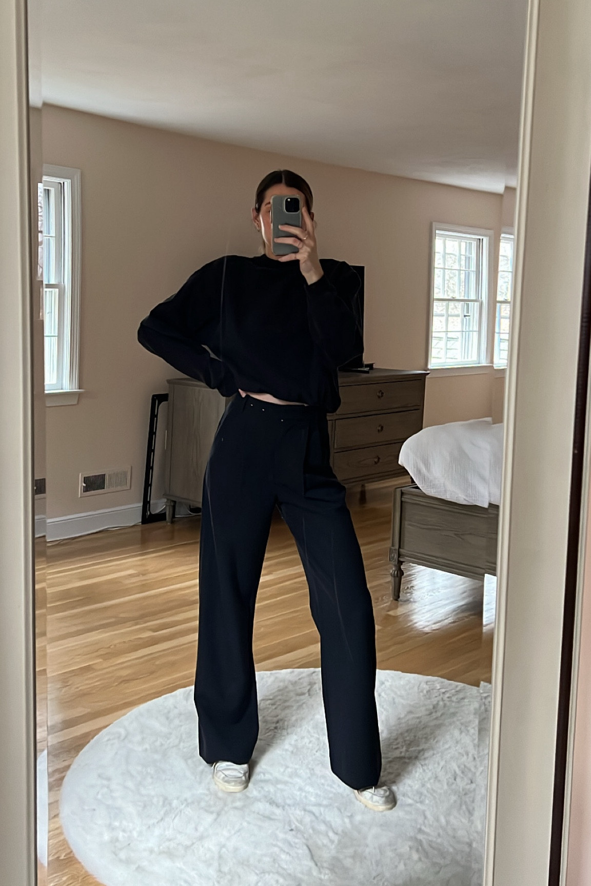 stay at home fit 🖤  #LTKmomstyle 

#LTKworkwear #LTKSeasonal