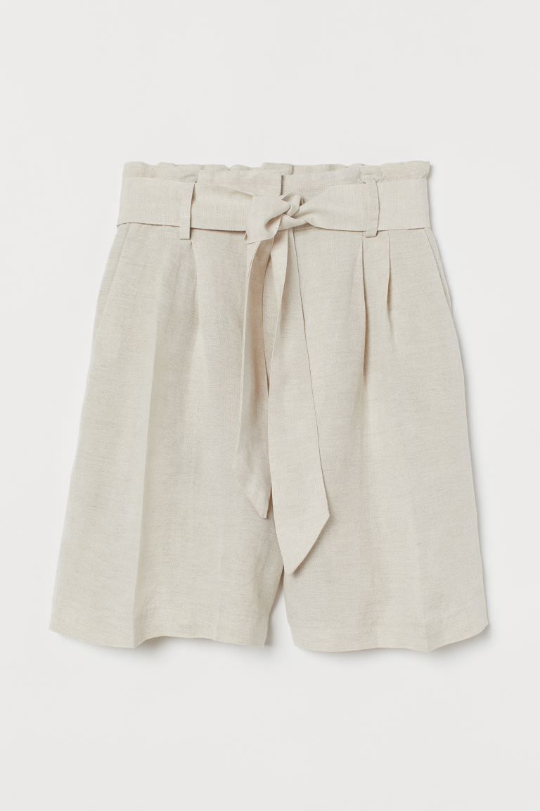 Tie-belt Shorts | H&M (US + CA)